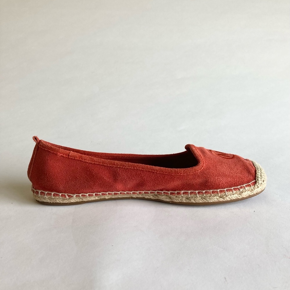 Michael Kors Red Suede Flats Espadrilles size 8.5 - Picture 9 of 13